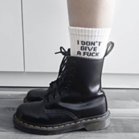 Free Shipping-"IDGAF" SOCKS - Thumbnail 3