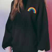 Harajuku Rainbow Sweatshirt - Thumbnail 2