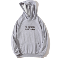 Free Shipping-"I'M NOT OKAY BUT IT'S OKAY" HOODIES - Thumbnail 4