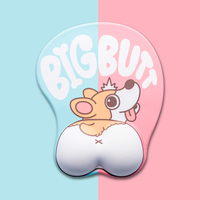 Kawaii Corgi Butt Mouse Pad  - Thumbnail 3