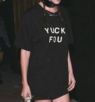 Free Shipping-"YUCK YOU" TEE