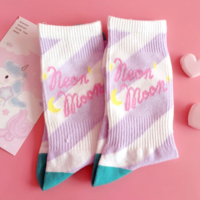 NEON MOON SOCKS (SET/2PAIRS) - Thumbnail 4