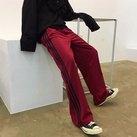 Vintage Stripe Casual Pants - Thumbnail 3