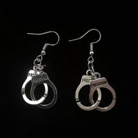 Free Shipping-HANDCUFF EARRINGS - Thumbnail 3