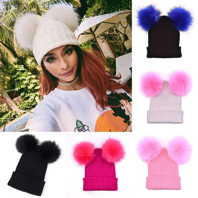 Double pom beanie-tde