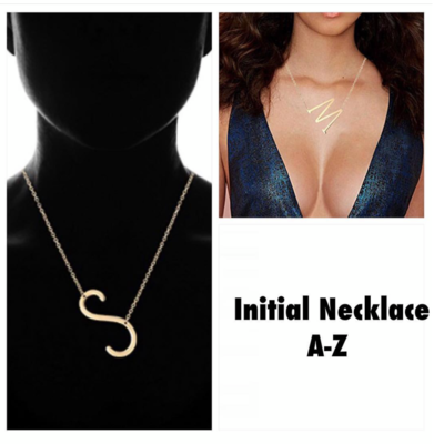Initial necklace-tde