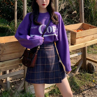 Inner Core Purple Pullover Knitted Sweater - Thumbnail 2