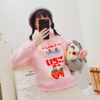 Ichigo Strawberry Milk Printed Hoodies - Thumbnail 3