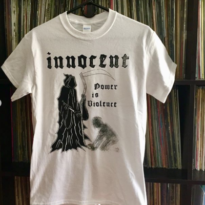 Innocent - 'power is violence' t-shirt 