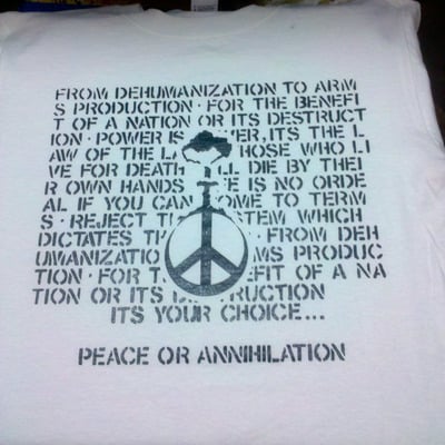 Crucifix - 'dehumnization' t-shirt