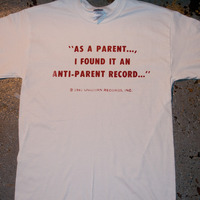 'Anti Parent Record' T-Shirt - Thumbnail 1