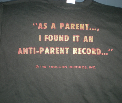 'Anti Parent Record' T-Shirt