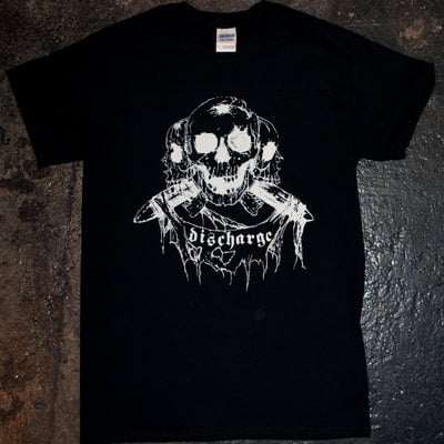 Discharge - 'born to die in the gutter' t-shirt