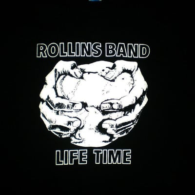 Rollins band - 'life time' t-shirt