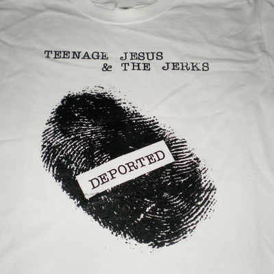 Teenage jesus and the jerks - 'deported' t-shirt