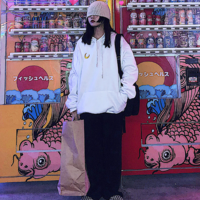 Free Shipping-PUNK GIRL MOON HOODIE - Thumbnail 1