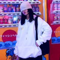 Free Shipping-PUNK GIRL MOON HOODIE - Thumbnail 2