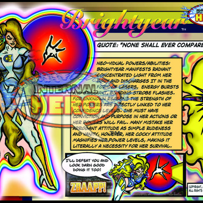 Brightyear (heroine), step#2 : pick one ally/nemesis