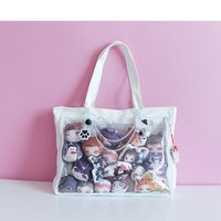 Japanese Transparent Kawaii Candy Color Ita Bag - Thumbnail 3
