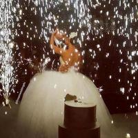 Charming Pearl Beaded Wedding dresses Sweetheart Tulle Floor Length Vestido De Nova custom Made Country Gown For Bridal - Thumbnail 2