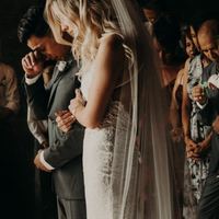 Elegant Mermaid Wedding Dresses Spaghetti Straps Delicate Lace Crisscross Back Bridal Gowns - Thumbnail 2