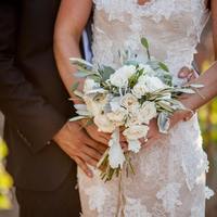 Ivory Lace Appliques Sleeveless Backless Mermaid Wedding Dresses - Thumbnail 3