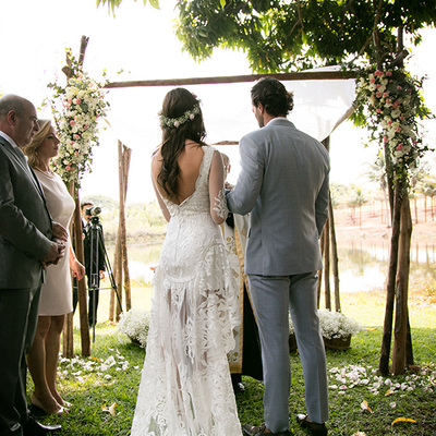 Stunning sheath boho wedding dresses boat neck sheer long sleeve lace appliques hilo beach bohemian bridal gowns - Thumbnail 4