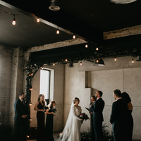 Simple Mermaid Bohemian Wedding Dresses Crew Neck Long Sleeve Covered Button Backless Bridal Gowns - Thumbnail 4