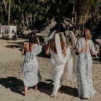 Stunning Mermaid Bohemian Garden Wedding Dresses Sweetheart Delicate Lace Bridal Gowns - Thumbnail 4