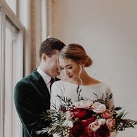 Simple Bohemian Garden Wedding Dresses Ball Gown Crew Neck 3/4 Long Sleeve Backless Bridal Gowns - Thumbnail 4