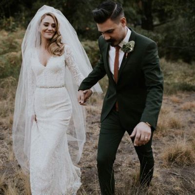 Bohemian mermaid wedding dresses sexy v neck sheer long sleeve delicate lace backless bridal gowns - Thumbnail 5