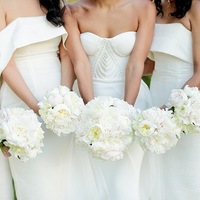 Unique Mermaid Garden Wedding Dresses Strapless Pealrs Sleeveless Unique Bridal Gowns - Thumbnail 2