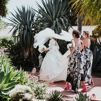 Goregous Ball Gown Satin Wedding Dresses High Neck Sheer Long Sleeve Lace Appliques Keyhole Back Bridal Gowns - Thumbnail 1