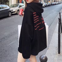 THANKS Hoodie Sweatshirt - Thumbnail 3