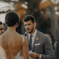 Glamorous Mermaid Garden Wedding Dresses Sexy Deep V Neck Delicate Lace Champagne Lining Bridal Gowns - Thumbnail 1