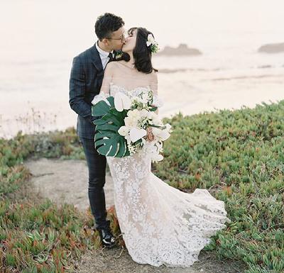 Glamorous Mermaid Garden Wedding Dresses Off the Shoulder Delicate Lace Champagne Lining Bridal Gowns