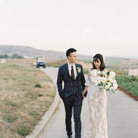 Glamorous Mermaid Garden Wedding Dresses Off the Shoulder Delicate Lace Champagne Lining Bridal Gowns - Thumbnail 3