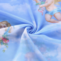 Free Shipping-ANGEL'S TURTLENECK MESH TOP - Thumbnail 3