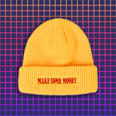 Free shipping-"make some money" beanies - Thumbnail 4