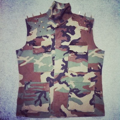 Men's crossback camo vest - size large - Thumbnail 3