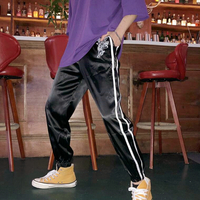 Tiger Embroidery Stripe Jogger Pants - Thumbnail 2