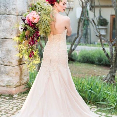 Simple mermaid tulle garden wedding dresses sweetheart lace bodice appliques bridal gowns - Thumbnail 4