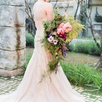 Simple Mermaid Tulle Garden Wedding Dresses Sweetheart Lace Bodice Appliques Bridal Gowns - Thumbnail 2