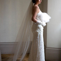 1920S Vintage Mermaid Wedding Dresses Sexy Spaghetti Straps Delicate Lace Bridal Gowns - Thumbnail 2