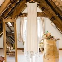 Romantic Mermaid Garden Wedding Dresses Crew Neck Sleeveless Sash Bridal Gowns - Thumbnail 1