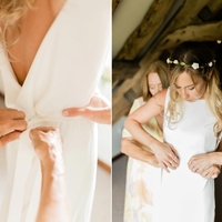 Romantic Mermaid Garden Wedding Dresses Crew Neck Sleeveless Sash Bridal Gowns - Thumbnail 3