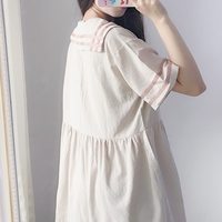 Japanese Kawaii Sailor Collar Dress - Thumbnail 4