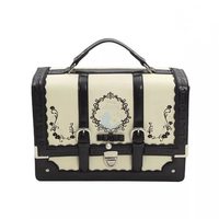 Alice in Wonderland Lolita Leather Vintage Kawaii Bag - Thumbnail 3