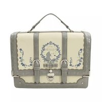 Alice in Wonderland Lolita Leather Vintage Kawaii Bag - Thumbnail 4
