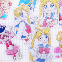 SAILOR MOON CUTE STICKERS ( SET A / 21PCS ) - Thumbnail 1